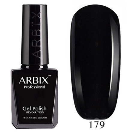 Гель-лак Arbix Classic №179, Черный