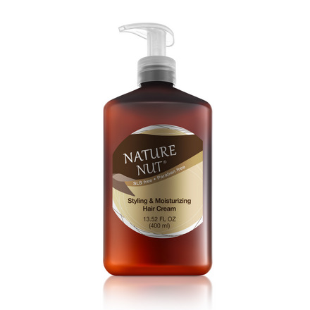Nature Nut, Крем для волос Styling & Moisturizing, 400 мл