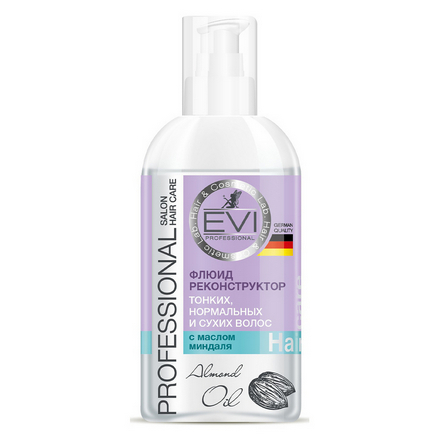 EVI professional, Флюид-реконструктор для волос Almond Oil, 150 мл