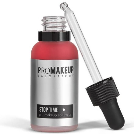 PROMAKEUP laboratory, Антиоксидантное масло-основа под макияж PRO Stop Time, 30 мл