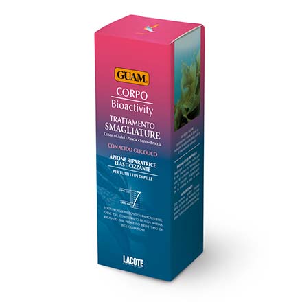 GUAM, Биоактивный крем от растяжек, с гликолевой кислотой, 150 мл (УЦЕНКА)
