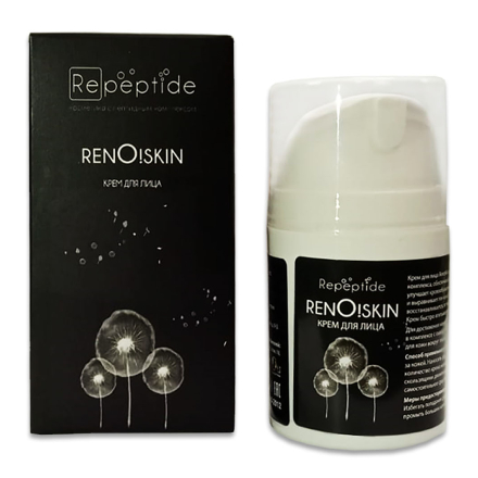 Repeptide, Крем для лица Renoskin, 50 мл (УЦЕНКА)