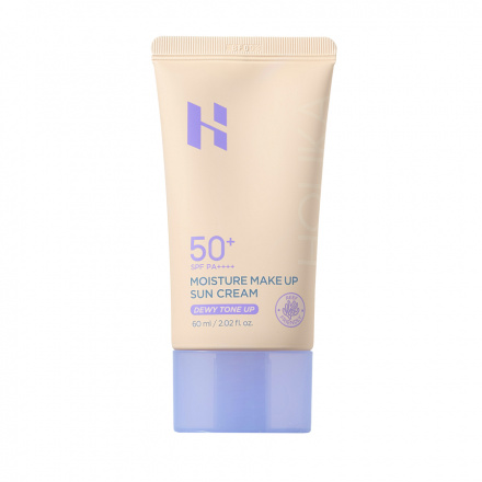 Holika Holika, Солнцезащитный крем Make Up Sun Cream Moisture Dewy Tone Up SPF 50+ PA++++, 60 мл